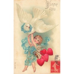 n°29689 - Carte Gaufrée -...