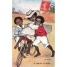 n°29715 - Sandford - Oilette - A friend in need - Enfants, la fillette sur un vélo