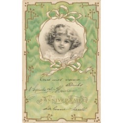 n°29740 - Carte Gaufrée -...