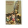 n°13670 - Carte Fantaisie Gaufrée - Viel Glück im neun Jahr - Enfants dans une mine d'Or