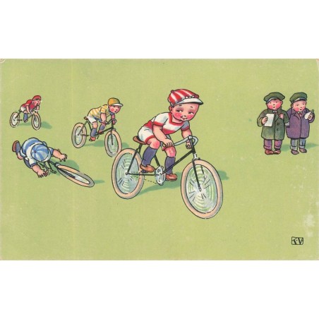 n°29749 - Fantaisie - Course de vélo