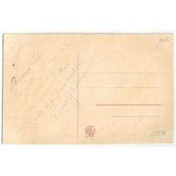n°29751 - Carte Brodée avec rabat - Une Pensée - Les pétales aux couleurs des drapeaux