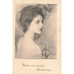 n°29772 - Etude du peintre...