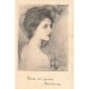 n°29772 - Etude du peintre polonais Teodor Axentowicz - Femme