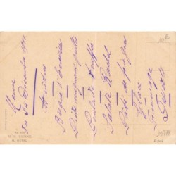 n°29778 - MM Vienne n°606 - Heureuse Année - Jeune femme assise entourée d'hommes volants - surréalisme