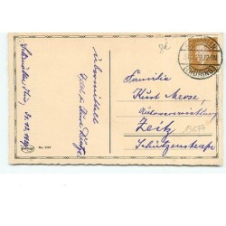 n°13677 - Carte Fantaisie - Herzlichen Glückwunsch zum neuen Jahr - 1902 - Nain, Lutin avec des Trèfles