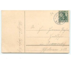 n°13679 - Carte Fantaisie - Ein Glückliches neues Jahr - Fillette et Chat