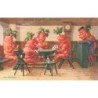 n°29851 - Arthur Thiele - Argovie - Fründlichi Früess us em Rüebliland - Carottes humanisées jouant aux cartes