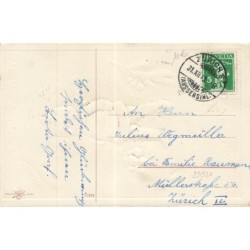 n°29920 - Carte Gaufrée - Clapsaddle - Nouvel An - Enfant sous la neige