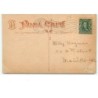 n°13702 - Carte Gaufrée - Do you want me to be your Valentine - Fillette serrant sur son coeur une lettre