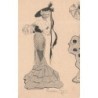 n°29954 - Illustrateur Lucien Guy - Jeune femme de dos - Mode