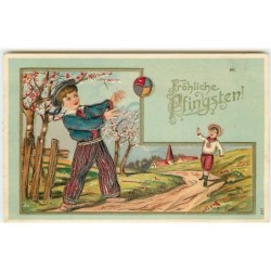 n°13710 - Carte Gaufrée -...