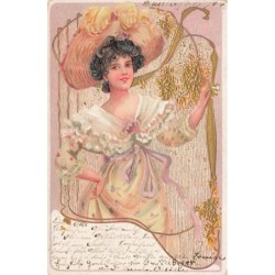 n°29958 - Carte Gaufrée -...