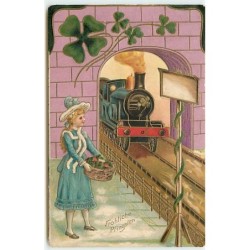 n°13711 - Carte Gaufrée -...