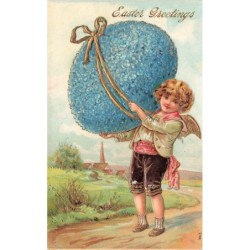 n°29973 - Carte Gaufrée -...