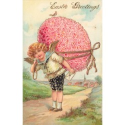 n°29974 - Carte Gaufrée -...
