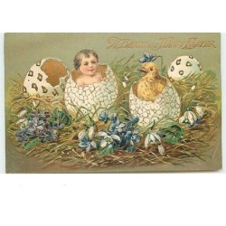 n°13718 - Carte Gaufrée - A...