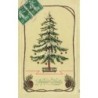 n°29982 - Carte Gaufrée - Art Nouveau - Joyeux Noël - Sapin