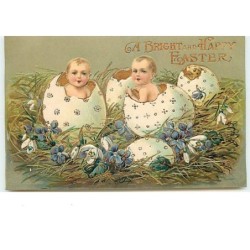n°13719 - Carte Gaufrée - A...