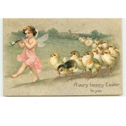 n°13724 - Carte Gaufrée - A...