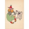 n°29960 - Fantaisie -Une jeune femme avec un voile léger sur les cheveux
