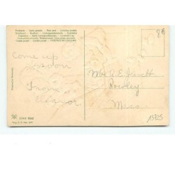 n°13725 - Carte Gaufrée - Flatscher - Easter Greetings - Enfants ouvrant un coffre plein de poussins