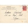 n°29967 - Carte Gaufrée - I wish you good luck - Ours blanc avec un enfant sur une cloche