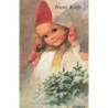 n°29975 - Carte Gaufrée - Joyeuses Pâques - Enfants et mouton