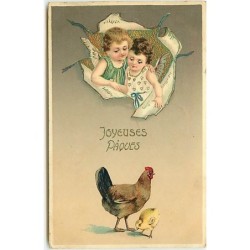 n°13729 - Carte Gaufrée -...