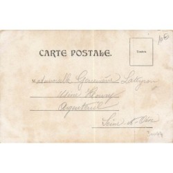 n°29994 - Carte Gaufrée - 3635 - Anges tenant des lampions