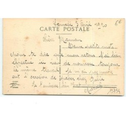 n°13734 - Joyeuses Pâques - Jeunes femmes dansant autour d'un oeuf décoré d'un ruban tricolore
