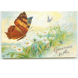 n°13736 - Carte Gaufrée -...