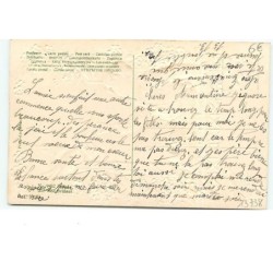 n°13738 - Carte Gaufrée - Bonne Année - Hirondelle apportant une lettre à une jeune garçon