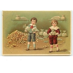 n°13741 - Carte Gaufrée -...