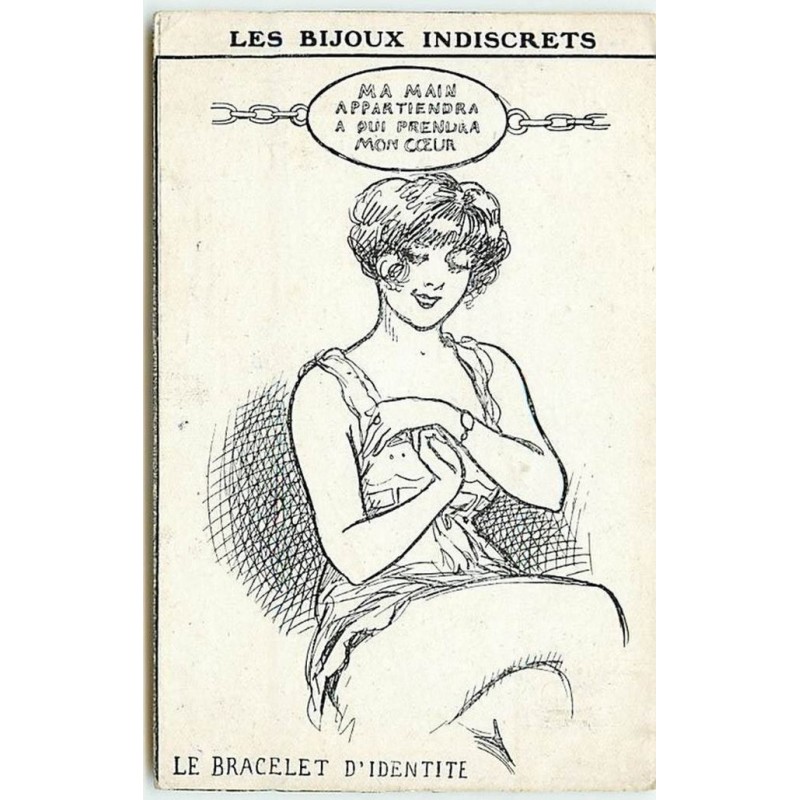 n°13746 - Les Bijous Indiscrets - Le Bracelet d'Identité - Jeune femme