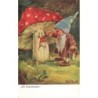 n°30011 - Illustrateur K. Barth - Der Farbenkleckser - Nain peignant le nez d'un champignon humanisé