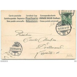 n°10392 - Carte Fantaisie - Fröhliche Weihnachten - Nativité
