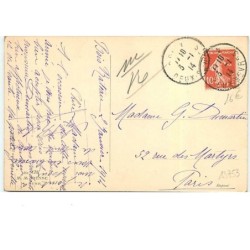 n°13753 - P. Ebner - M.M. Vienne n°776 - Bonne Année - Fillette tenant un cochon en laisse