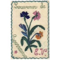 n°30052 - Carte Brodée...