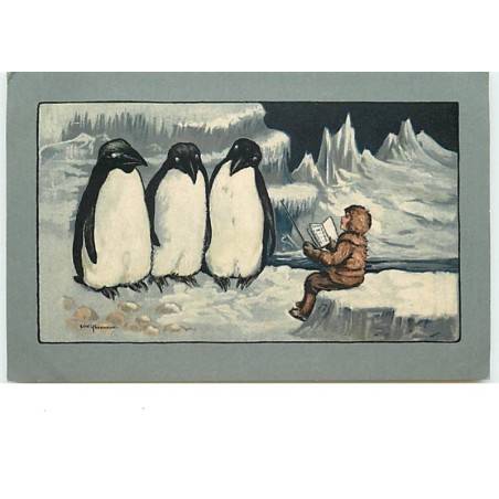 n°13760 - Ethel Parkinson - Enfant faisant chanter des pingouins