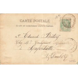 n°30082 -Carte à Système - Hold to light - Nouvel An 1903 - Village