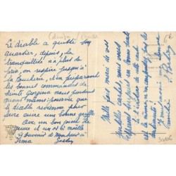 n°30106 - Illustrateur E. Colombo - Garçon avec un cor de chasse, au milieu de chien