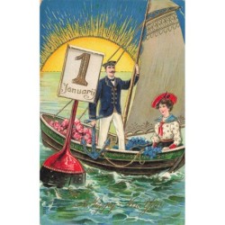 n°30133 - Carte Gaufrée -...