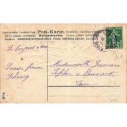 n°30136 - Carte Gaufrée - MSIB 13617 - Saint-Valentin - Bon Souhaits - Ange portant un coeur