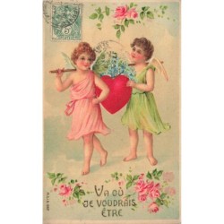 n°30137 - Carte Gaufrée -...