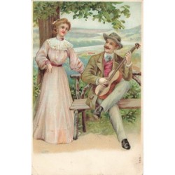 n°30143 - Carte Gaufrée -...