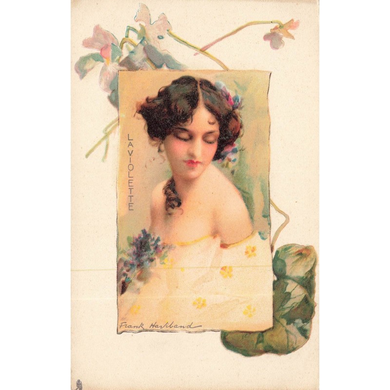 n°30162 - Illustrateur Frank Haviland - La Violette - Femme