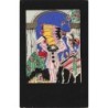n°30163 - Fantaisie - Pierrot portant Colombine à bout de bras