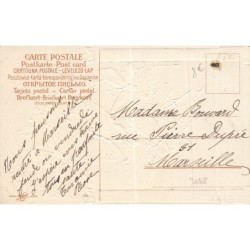 n°30168 - Carte Gaufrée - Joyeuses Pâques - Papillons virevoltant