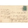 n°30185 - Carte Gaufrée - Fröhes Neues Jahr 1908 - Fillette portant une hotte remplie de lettres